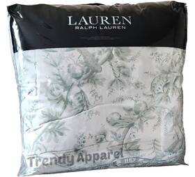 Ralph Lauren 886087398120 Julianne Tolie Full/queen Floral Comforter And Shams Set Sage