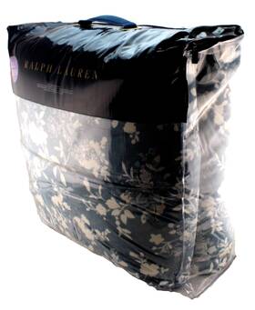 Ralph Lauren 886087399660 New Indigo Cottage Full/queen Size 100% Cotton Comforter Msrp 355