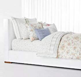Ralph Lauren 886087426915 Carolyne Floral 3-piece King Comforter Set Mfrp 500.00