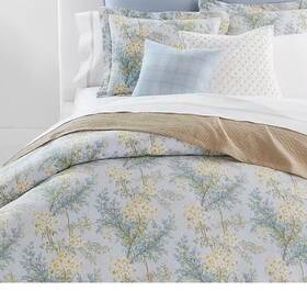 Ralph Lauren 886087485967 New Sadie Floral Full / Queen Comforter And Shams Set Blue Multi