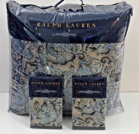 Ralph Lauren Home 886087376494 Journeys End Rainey King 3pc Comforter Pillow Shams Set New