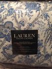 Ralph Lauren Nwt King Blue Paisley Floral Comforter 4 Piece Set 883893377677