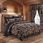 Regal Comfort The Woods Black Camouflage Full 8pc Premium Luxury Comforter Sheet Pillowcases 799928163231