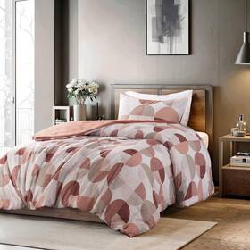 B0fgcnljls Regency Heights Stylish Three-tone Printed Twin Size Comforter Set 2 Pieces Ult