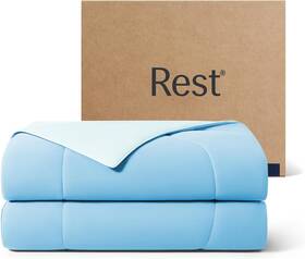 Rest-scd00q Rest Evercool Cooling Comforter Full Queen Lightweight Breathable Blanket For Hot Sle