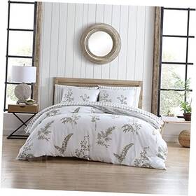 221501 Revman International Queen Comforter Set Reversible Cotton Sateen Bedding With