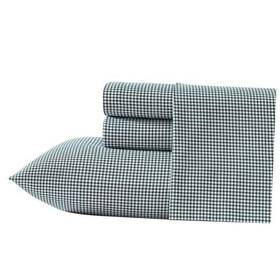 Ushsa01301337 Revman International Sheet Set Brushed Flannel Bedding Soft And Cozy Full Bayside Plaid Green
