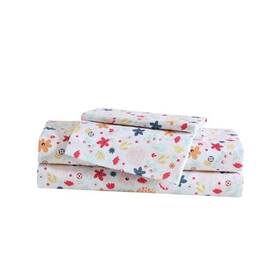 Ushsa01313355 Revman International Eddie Bauer Kids - Sheets Stain-resistant Toddler Twin Xl Colorful Floral Pink