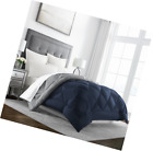 Rg-rvsdwnaltcmft-k-ck-nvy-slt Sleep Restoration Goose Down 080119077322