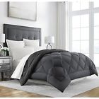 Rgrvsdwnaltcmftkckgryblk Sale Goose Down Alternative Comforter Reversible All 080119077315