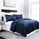 Rgsrmcrmnkcomffqnvy Micromink Goose Down Alternative Comforter Set All 640816168381