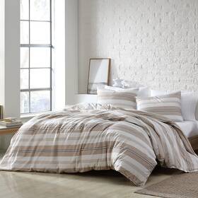 Riverbrook Home 679610852660 Urban Casual Comforter Set Queen Odren - Ivory/wheat 3 Piece