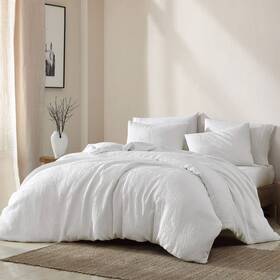 89293210 Riverbrook Home 3pc Queen Walsh Matelasse Comforter Set White Polyester