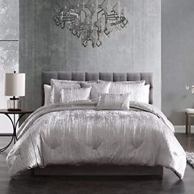 Riverbrook Home Turin Comforter Set King Silver 7 Piece