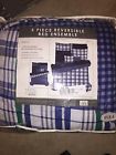 Rn94963 Jessica Sanders Reversible Bed Ensemble Full Size Casual 091116678214