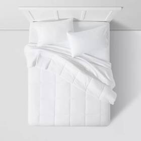 C863 Room Essentials 490622004294 All Season Down Alternative Comforter - Twin/txl White #c863