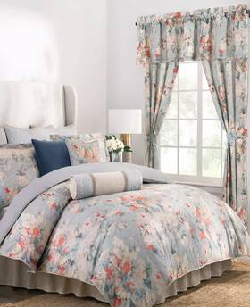Rose Tree 885831021147 Penelope Floral 4-pc. Comforter Set King