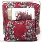 Rose Tree Newcastle Queen Comforter Set 5pc French Country Floral Red New Castle 739415263457