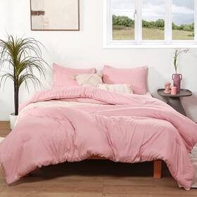B0982m44xd Rosgonia King Size Comforter Set Pink - 3 Pcs Boho All-season Bedding