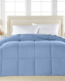 Royal 788904135768 Luxe Down Alternative Light Warmth Microfiber Comforter Blue