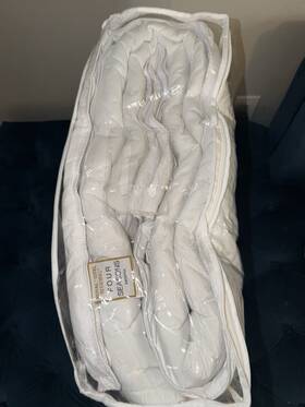Bhn109044 Royal Hotel Bedding Four Seasons Down Alternative Comforter King/cal King White