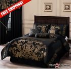 Royale Chezmoi Collection Comforter Set King Bedroom Bedding Jacquard Floral Duvet Gorgeous Luxury Sleep 840079100887