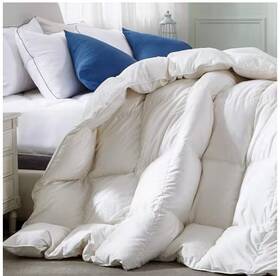 Ztymxb0006-ks Royoliving Premium Cotton Silver Down Alternative All Season Bed Comforter White King