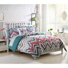Sbtc18cmfb167k Unbranded Green Orange Grey Purple Geometric Piece Comforter Bedding Set