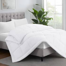 Serta 081806702220 Comfortsure Down Alternative Comforter Soft Box Stitched Duvet Insert Quilt