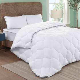 24911600086 Serta Ocean Breeze Soft Down Alternative Bedding Comforter Duvet Insert With