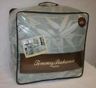Set 4pc Bahama Tommy Beige Comforter Taupe King Bamboo Turquoise Breeze Aqua