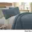 Set-93616 3 Piece Comforter Set Queen Full Size Microfiber Quilt Blanket Shams Washable