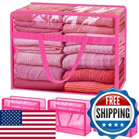 B0fv8mp4ms Sghuo Clear Storage Bags 60l Extra Large Plastic Vinyl Blanket Bag For C