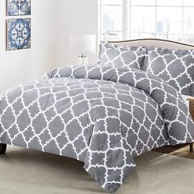 Shatex Bed Comforter King Size Set 3 Pieces All Season Bedding