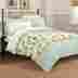 42075433390 Shells-7 Discoveries Casual Sea Breeze Comforter Set Full Size Blue Pc New
