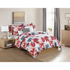 6351333 Si1mu 1 -11404 Duck River Textile Siena Pink Multicolor Queen Comforter 635133114043