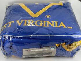 Sideline 723926744444 West Virginia University Wvu Sidelines College Logo Comforter Twin 66 Inch X86 - Nos