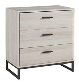 Signature Design By Ashley Socalle Modern Industrial 3 Drawer Chest Of