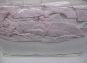 Simply Shabby Chic 490601311436 White/pink Linen/cotton Raw Edge Ruffled Comforter Set - Twin