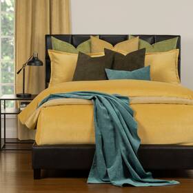 Siscovers 671826122698 Mixology Padma 5 Piece Bed Cap Set With Sewn Corners Pollen King
