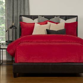Siscovers 671826125835 Mixology Padma 9 Piece Bed Cap Comforter Set With Sewn Berry Queen