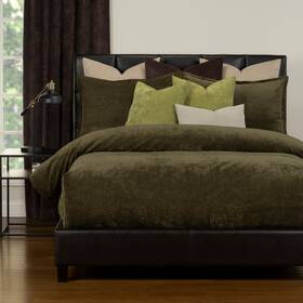 Siscovers 671826126825 Mixology Padma 9 Piece Bed Cap Comforter Set With Sewn Chive Full