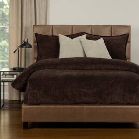 Siscovers 671826127723 Mixology Padma 6-piece Bed Cap Comforter Set With Sewn Coffee Bean Full