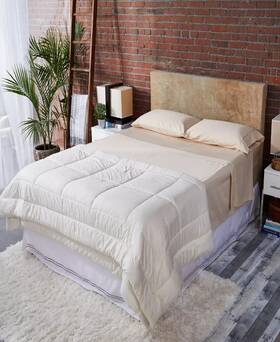 Sleep & Beyond 700010043610 And Mymerino Lightweight Merino Wool Filled Comforter King