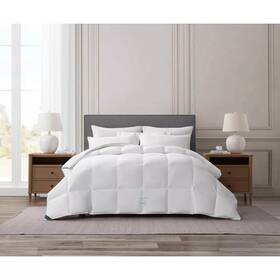 92572834 Sleep Climate Full/queen 300 Thread Count Down Blend Comforter 80% Cotton 20%