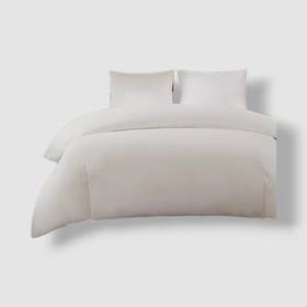 Sleep Philosophy 675716660079 White Bed Guardian Comforter Protector Cover Sizeft Full/queen