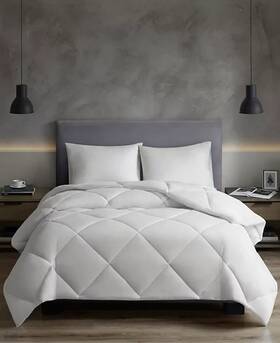 Basi10-0583 Sleep Philosophy Madison Park Heiq Smart Temp Oversized Down Alternative Comforter King/cali