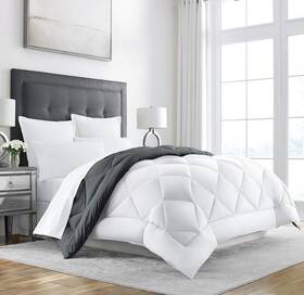 Sleep Restoration 080119081589 All Seasons King/cal Size Bedding Comforter - Reversible Cooling Lightweig