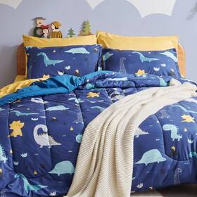 Sleep Zone 840199206940 Bedding Twin Comforter Set - Cute Printed For Boys Girls Teens Super Soft