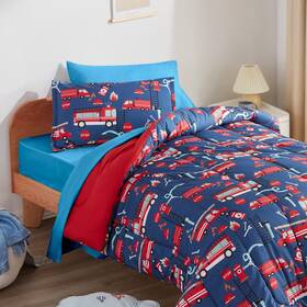 Rxzer23 Sleep Zone Kids Twin Bedding Comforter Set-5 Pieces Super Cute And Soft Sets Collections
